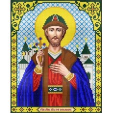 И-4130 Святой Князь Юрий ткань с нанесенным рисунком