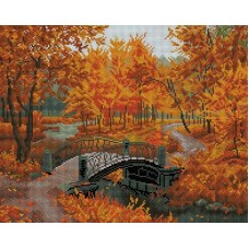 Осенний парк Мозаика на подрамнике 40х50 40х50 Белоснежка 306-ST-S