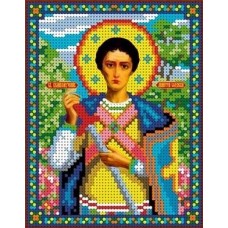 Святой Дмитрий Рисунок на ткани 13х16,5 Каролинка ТКБИ 5067 13х16,5 Каролинка ТКБИ 5067