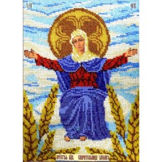 Набор Богородица Спорительница Хлебов 19х27,5 Вышиваем бисером L-119 19х27,5 Вышиваем бисером L-119