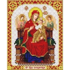 И-5061 Богородица Всецарица ткань с нанесенным рисунком