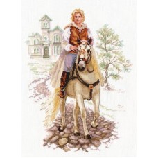 Набор Юноша на белом коне 24х32 Алиса 42826 24х32 Алиса апр.17