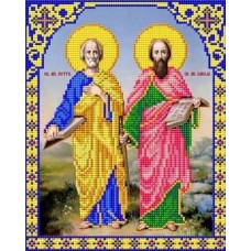 Святые Апостолы Петр и Павел ткань с нанесенным рисунком