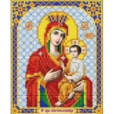 Богородица Скоропослушница ткань с нанесенным рисунком