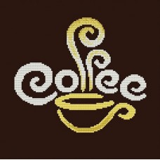 Coffe ткань с нанесенным рисунком