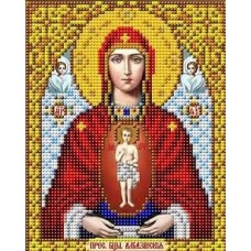 Богородица Албазинская ткань с нанесенным рисунком