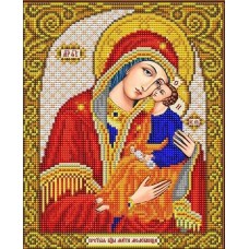 Богородица Молебница ткань с нанесенным рисунком