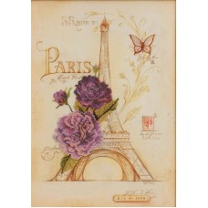 Романтический Париж ткань с нанесенным рисунком
