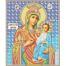 Богородица Иверская Рисунок на ткани 19х23 Каролинка ТКБИ 4022 19х23 Каролинка ТКБИ 4022