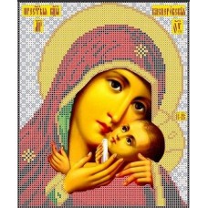 Богородица Касперовская Рисунок на ткани 19х22,5 Каролинка ТКБИ 4017 19х22,5 Каролинка ТКБИ 4017