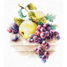 Набор Виноград и яблоки  16х18 Чудесная игла 50-05 16х18 Чудесная игла 50-05