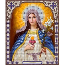 Дева Мария ткань с нанесенным рисунком