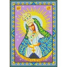Богородица Остробрамская Рисунок на ткани 26х18,5 Каролинка ТКБИ 4033 26х18,5 Каролинка ТКБИ 4033