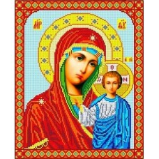Богородица Казанская Рисунок на ткани 35х29 Каролинка ТКБИ 3023 35х29 Каролинка ТКБИ 3023