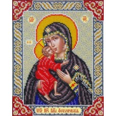 Набор Богородица Феодоровская 20х25 Паутинка Б-1046 20х25 Паутинка Б-1046