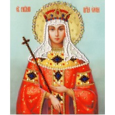 Набор Икона Святой Равноапостольной Царицы Елены 15х12,5 Золотое руно РТ-125
