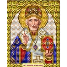 Николай Чудотворец ткань с нанесенным рисунком