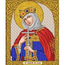 Святая Княгиня Ольга ткань с нанесенным рисунком