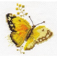 Набор Яркие бабочки. Желтая 9х8 Алиса 0-147 9х8 Алиса 0-147