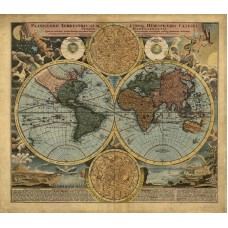 Карта 18 века Рисунок на шелке 37/49 37х49 (28х37) Матренин Посад 4223 37х49 (28х37) Матренин Посад 4223