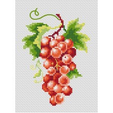 Гроздь винограданабор счетный крест 10х15 Многоцветница МКН 02-14 10х15 Многоцветница МКН 02-14