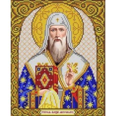 Святой Алексий ткань с нанесенным рисунком