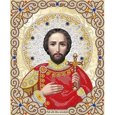 Святой Александр ткань с нанесенным рисунком