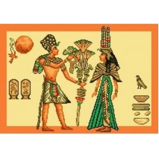 Египет 1 Рисунок на канве 37/49 37х49 Матренин Посад 1281