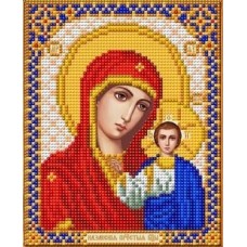 И-4002 Богородица Казанская ткань с нанесенным рисунком