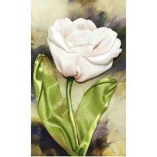 Набор Белый тюльпан вышивка лентами 15х21,5 Каролинка КЛ(Н)-4015
