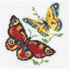 Набор Бабочки-красавицы 10х11 Алиса 0-50 10х11 Алиса 0-50