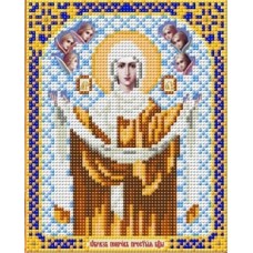 И-5018 Покров Пресвятой богородицы ткань с нанесенным рисунком