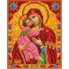Богородица Владимирская Рисунок на ткани 12х16 Каролинка ТКБИ 5078 12х16 Каролинка ТКБИ 5078