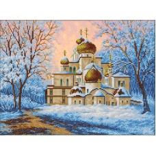 Набор Воскресенский собор Новоиерусалимского монастыря 30х40 Паутинка Б-1499