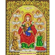 Богородица Сицилийская ткань с нанесенным рисунком