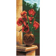 Тюльпаны Рисунок на канве 24/47 24х47 Матренин Посад 1056