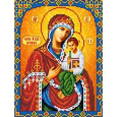 Богородица Песчанская Рисунок на ткани 18,6х24,2 Каролинка ТКБИ 4101