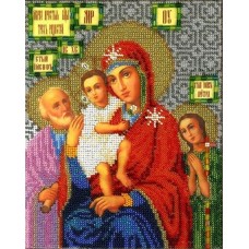 Набор Богородица Трех радостей 19х23 Вышиваем бисером L-150 19х23 Вышиваем бисером L-150