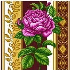 Розовый каприз 2 Рисунок на канве 41/41 41х41 Матренин Посад 1420