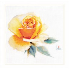 Набор Акварельные розы. Желтая элегантная 26х24 Алиса 2-52