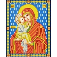 Богородица Почаевская Рисунок на ткани 18,5х25,5 Каролинка ТКБИ 4047 18,5х25,5 Каролинка ТКБИ 4047