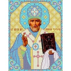 Святой Николай Чудотворец Рисунок на ткани 19х24,5 Каролинка ТКБИ 4025 19х24,5 Каролинка ТКБИ 4025