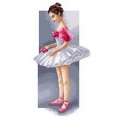 Маленькая балерина Рисунок на канве 37/49 37х49 Матренин Посад 1473