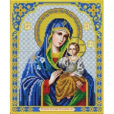 И-4012 Богородица неувядаемый цвет ткань с нанесенным рисунком