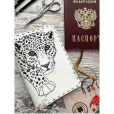 Набор Обложка на паспорт Белое Безмолвие НеоКрафт НК-18g