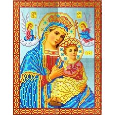 Икона Божией Матери Страстная Рисунок на ткани 19х24,5 Каролинка ТКБИ 4054 19х24,5 Каролинка ТКБИ 4054