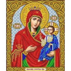 Богородица Иверская ткань с нанесенным рисунком