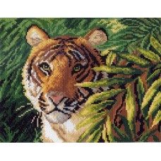 Индокитайский тигр Рисунок на канве 28/37 28х37 (19х24) Матренин Посад 0526-1 28х37 (19х24) Матренин Посад 0526-1