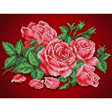 Аромат розы Рисунок на ткани 24,4х18 Каролинка ТКБЦ 4032 24,4х18 Каролинка ТКБЦ 4032