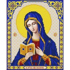 Богородица Калужская ткань с нанесенным рисунком